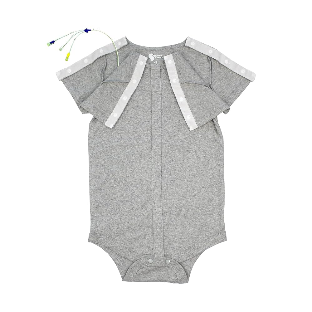 Amazon.com: Spoonie Threads Gray All-Access Bodysuit